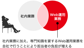 【イメージ】自社で運用を行った場合